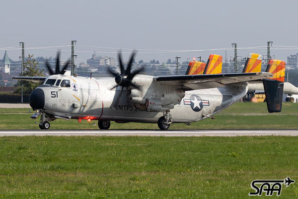 162166, Grumman C-2A Greyhound, US Navy, 15.08.2025, Lutz Lehmann