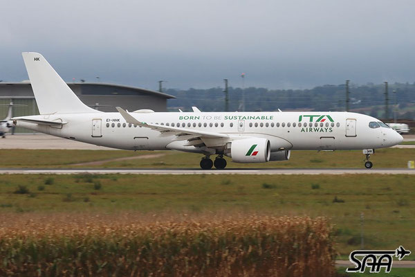 EI-HHK. Airbus A220-300, ITA Airways, 05.10.2024, Peter Lutz