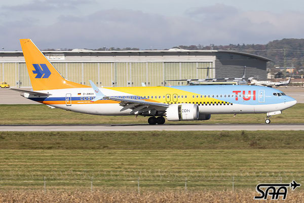 D-AMAH, Boeing 737 MAX 8, TUI, 26.10.2024, Lutz Lehmann