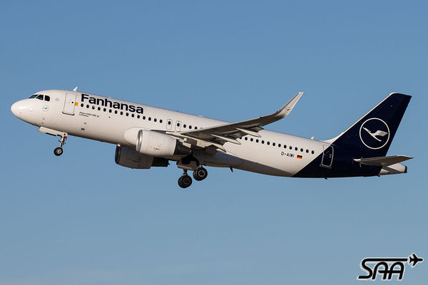 D-AIWI, Airbus A320-214, Lufthansa "Fanhansa", 26.01.2025, Lutz Lehmann