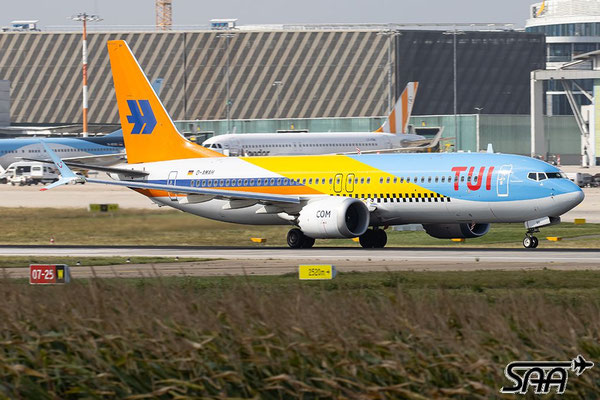 D-AMAH, Boeing 737 MAX 8, TUI, 18.09.2024, Lutz Lehmann
