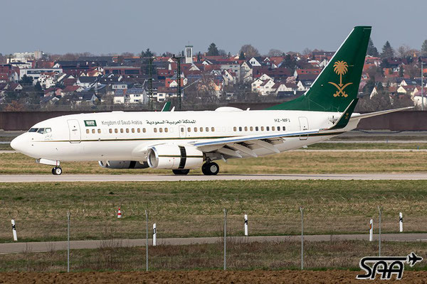 HZ-MF1, Boeing 737-7FG(BBJ), Saudi Arabia - Ministry of Finance, 21.03.2024, Lutz Lehmann