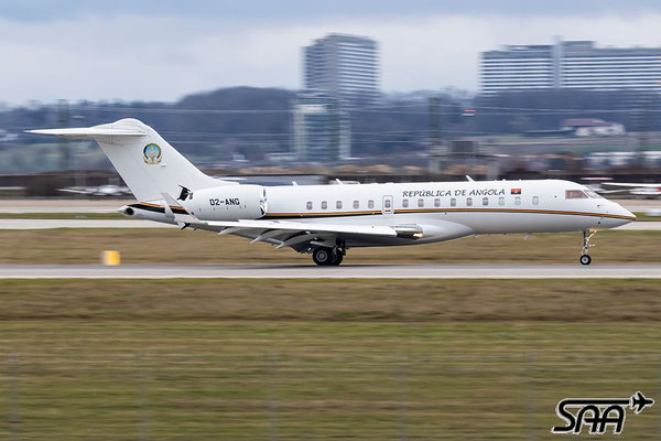 D2-ANG, Global Express XRS, Angola Government, 10.12.2024, Lutz Lehmann
