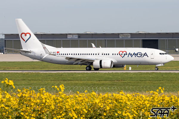 TC-MGP, Boeing 737-85F(WL), Mavi Gök Airlines, 11.08.2024, Lutz Lehmann