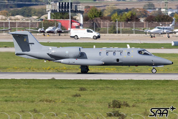 LJ-2, Learjet 35A, Finnish Air Force, 08.10.2025, Lutz Lehmann