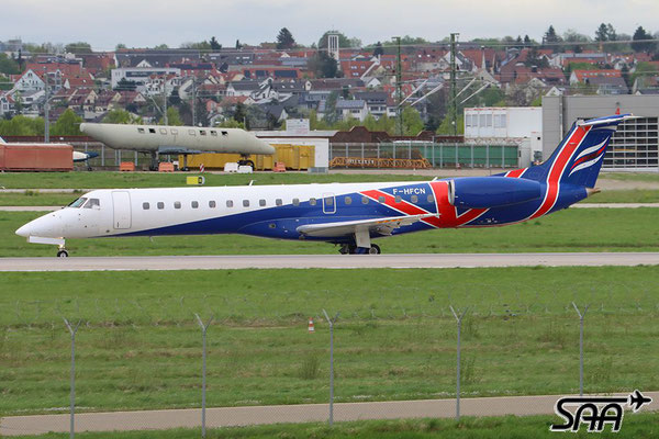 F-HFCN, Embraer ERJ-145MP, Valljet, 09.04.2024, Peter Lutz
