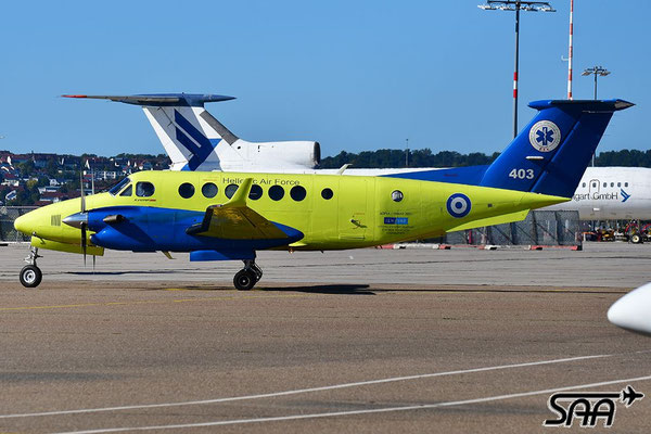 403, Beechcraft 350 King Air, Hellenic Air Force, 18.09.2025, Burkhard Holzapfel