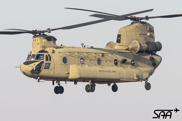 13-08437, Boeing CH-47F Chinook, US Army, 20.02.2025, Lutz Lehmann