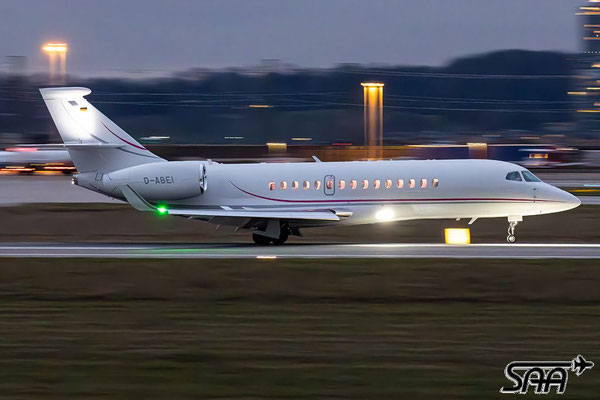 D-ABEI, Dassault Falcon 6X, Deutsche Telekom AG, 10.12.2024, Lutz Lehmann
