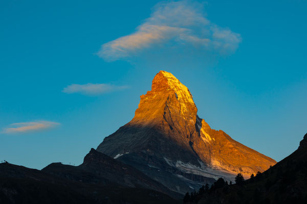 Matterhorn morgen früh