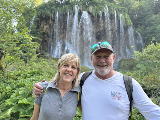 Juni 2025 Plitvicer See mit Sabina