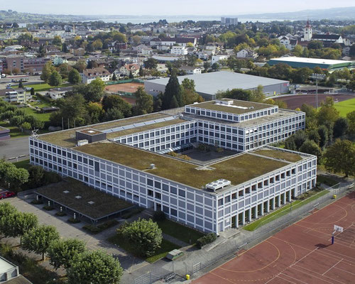 Die Fachmittelschule Sursee ist im gleichen Gebäude, wie die Kantonsschule Sursee. (Bild: zVg)