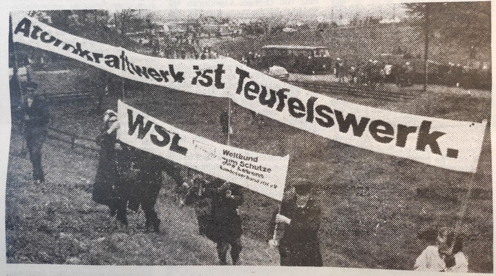 Anti-AKW-Protest WSL, aus: Arbeiterkampf, 1978