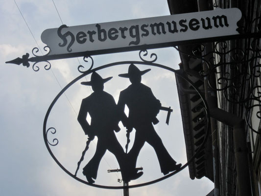 Gesellenschild beim Herbergsmuseum