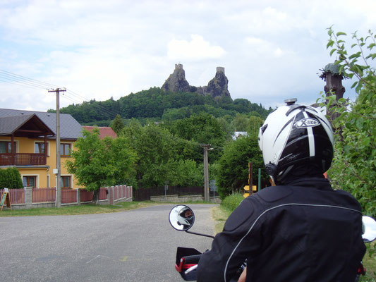 Auf gehts zu der Burg. So fanden wir die tolle Strecke.