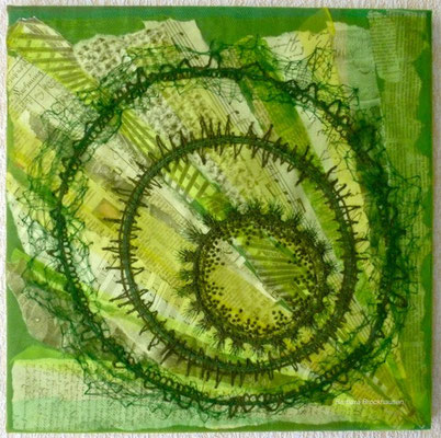 Grünes Mandala - Barbara Brockhausen