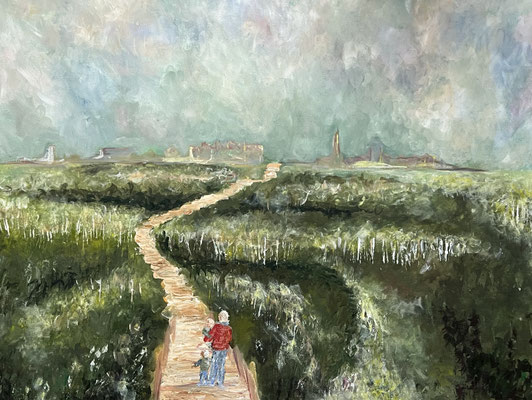 Träume werden wahr (Acryl auf Leinwand) Anna Medecke 