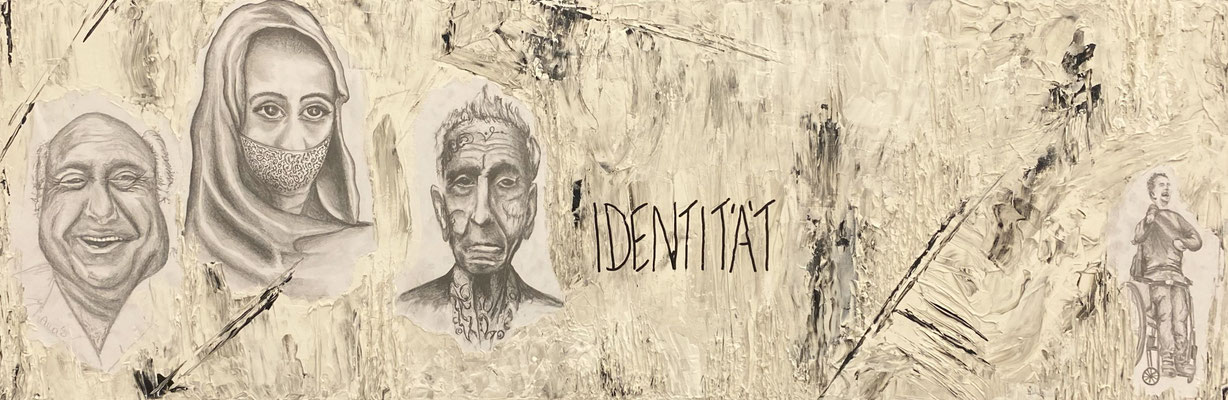 Identität (Acryl auf Leinwand) Anna Medecke