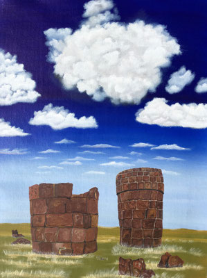 Las Chullpas / Canvas Sheet 36x48cm