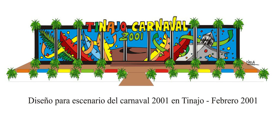 2001 Escenario Carnaval Tinajo