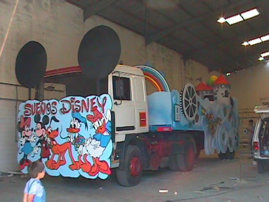 2003 Diseño Carroza Carnaval 