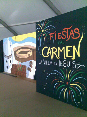 2011 Escenario Fiestas Ntra. Sra. del Carmen -Teguise