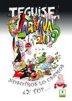 2009 Cartel Ganador Carnaval Dpto. JUVENTUD