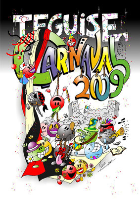 2009-Cartel Ganador Carnaval Dpto. CULTURA