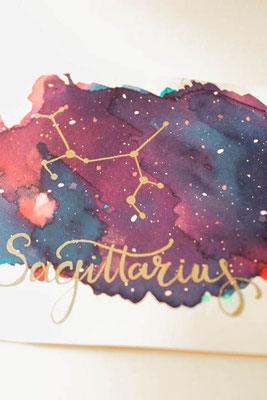 Card astrologica - Sagittario - 15€