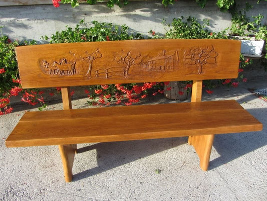 Holzbänke - Banc en bois