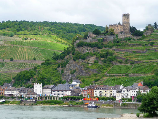 Heute gehört sie zum UNESCO-Welterbe Oberes Mittelrheintal. Vom gegenüberliegenden Rheinstädtchen Kaub verkehrt regelmässig eine Personenfähre zur Burg