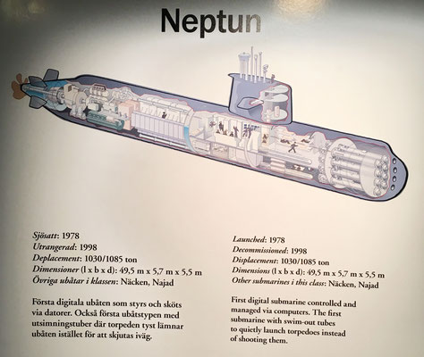 ...und war wärend dem "Kalten Krieg" im Einsatz, als 1988 ein sowjetisches U-Boot der 137-Klasse vor Karlskrona in den schwedischen Hoheitsgewässer auf Grund lief.