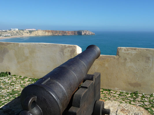 Der historische Teil der Festung Sagres