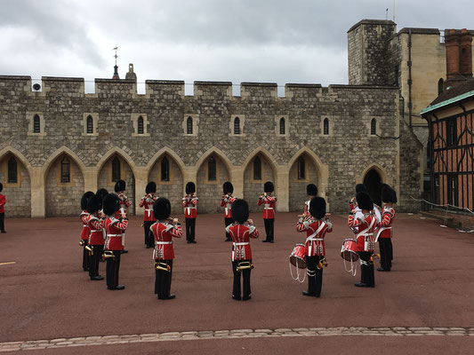 Am letzten Tag ist nochmals ein Besuch von Windsor Castle angesagt.