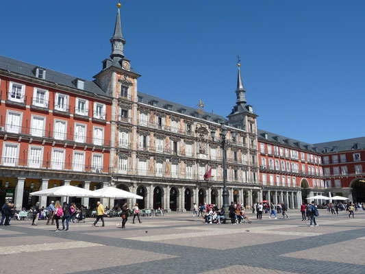 Der prachtvolle "Plaza Mayor" von Madrid