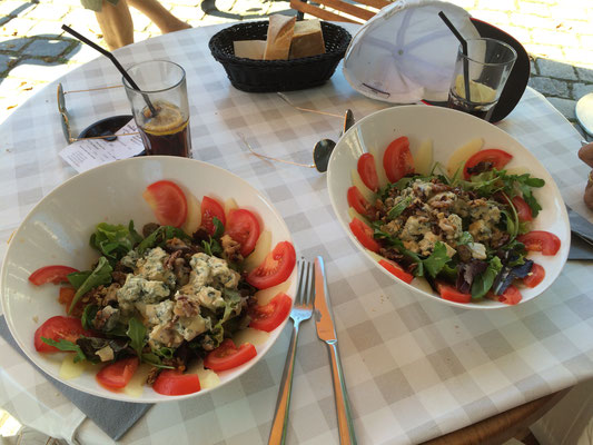 Ein "normaler" Salat kann in Fankreich ein kulinarisches Highlight sein 