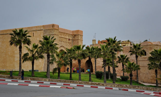 Der sehr alte Stadtteil "Kasbah des Oudayas" ist ursprünglich erhalten. 