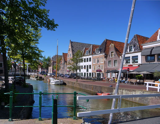 Nächster Halt, die historische Hafenstadt "Hoorn".
