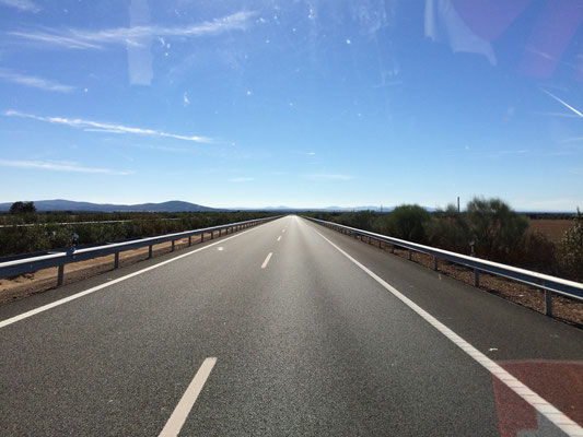 Eine tolle Fahrt über 600 Km Richtung Sevilla und El Puerto de Santa Maria.