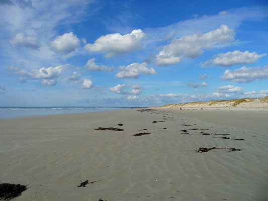 Zwischen Point du Raz und Point de Penmarc'h erstreckt sich ein 25 Kilometer langer und breiter Strand mit extrem feinem Sand.