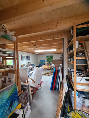 In mijn atelier