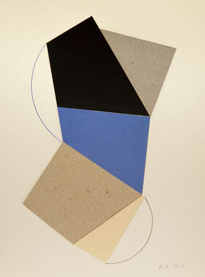 Geo-18 Papel, cartón y lápiz de color ( 24 x 32 cm ) 2021