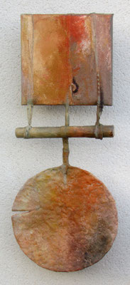 technique mixte, 56 cm