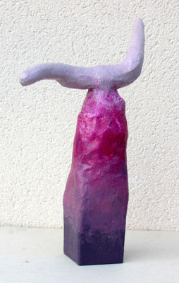 papier collé, 36 cm