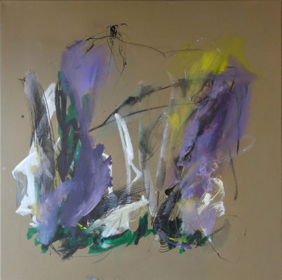 Freestyle II, Acryl-Mischtechnik auf Leinwand 60x60 cm