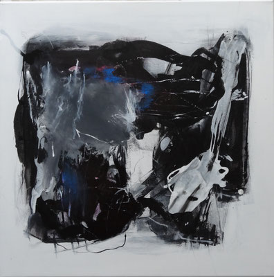 Surprice II, Acrylmischtechnik auf Leinwand 60x60 cm