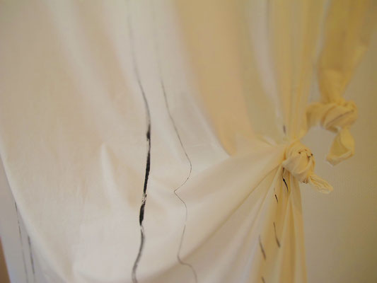 真砂三千代： 「布の形」展