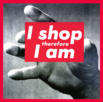 Autorin: Barbara Kruger (*1945), Quelle: Internet