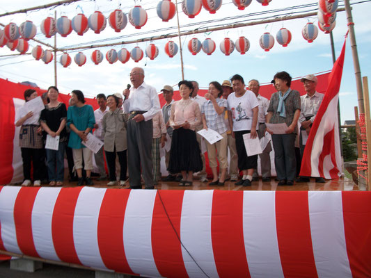 ７月の地区夏祭り