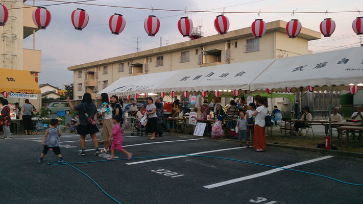 地区の夏祭り